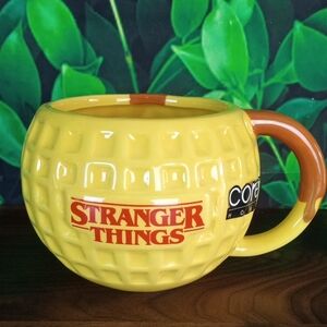 Stranger Things Waffle Yellow Mug